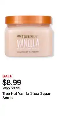 Ulta Beauty Tree Hut Vanilla Shea Sugar Scrub offer