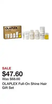 Ulta Beauty OLAPLEX Full-On Shine Hair Gift Set offer