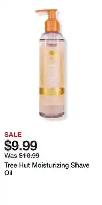 Ulta Beauty Tree Hut Moisturizing Shave Oil offer
