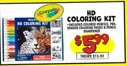 Ollie's HD COLORING KIT offer