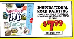 Ollie's INSPIRATIONAL ROCK PAINTING offer