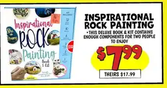 Ollie's INSPIRATIONAL ROCK PAINTING offer