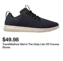 Dick's Sporting Goods TravisMathew Men's The Daily Lite Off Course Shoes offer