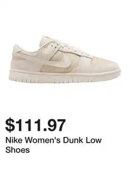 Dick's Sporting Goods Nike Women's Dunk Low Shoes offer