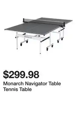 Dick's Sporting Goods Monarch Navigator Table Tennis Table offer