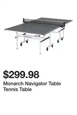 Dick's Sporting Goods Monarch Navigator Table Tennis Table offer