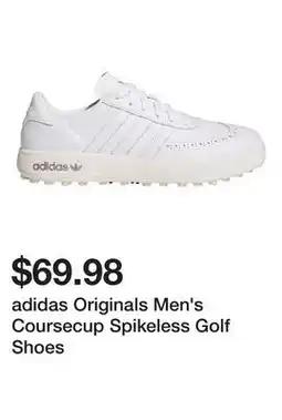 Dick's Sporting Goods adidas Originals Men's Coursecup Spikeless Golf Shoes offer