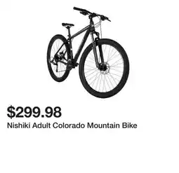 Dick's Sporting Goods Nishiki Adult Colorado Mountain Bike offer