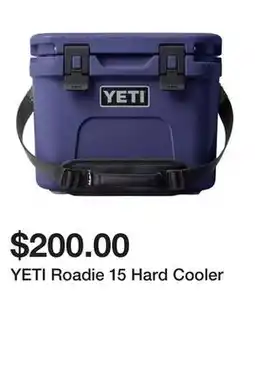 Dick's Sporting Goods YETI Roadie 15 Hard Cooler offer