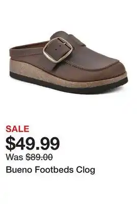 Belk Bueno Footbeds Clog offer
