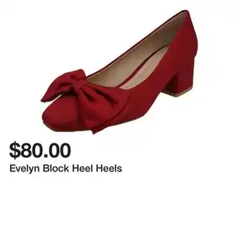 Belk Evelyn Block Heel Heels offer