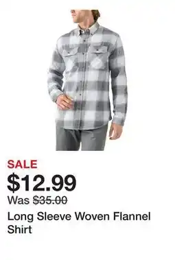 Belk Long Sleeve Woven Flannel Shirt offer