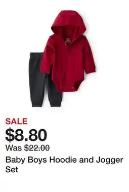 Belk Baby Boys Hoodie and Jogger Set offer
