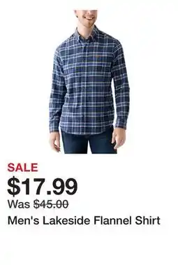 Belk Men's Lakeside Flannel Shirt offer