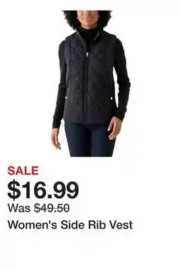 Belk Women's Side Rib Vest offer