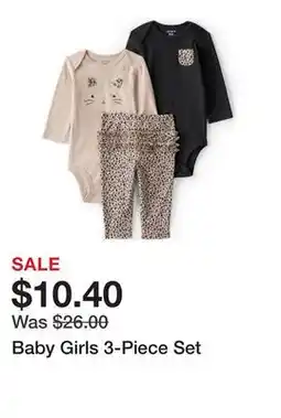 Belk Baby Girls 3-Piece Set offer
