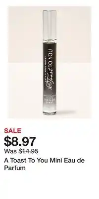 Bath & Body Works A Toast To You Mini Eau de Parfum offer