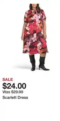 TJ Maxx Scarlett Dress offer