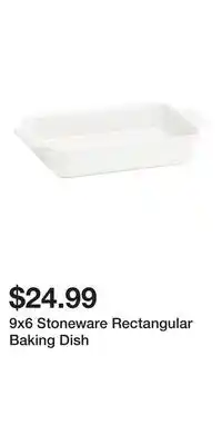 TJ Maxx 9x6 Stoneware Rectangular Baking Dish offer