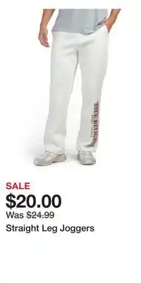 TJ Maxx Straight Leg Joggers offer