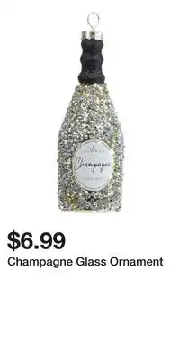 TJ Maxx Champagne Glass Ornament offer