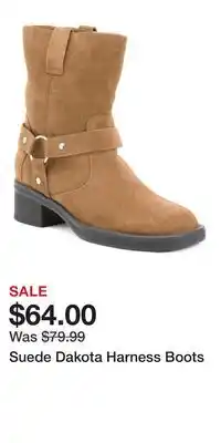 TJ Maxx Suede Dakota Harness Boots offer