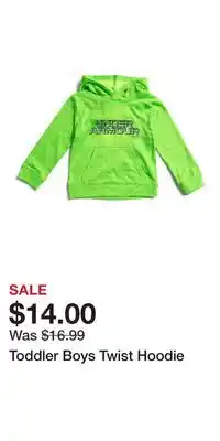 TJ Maxx Toddler Boys Twist Hoodie offer
