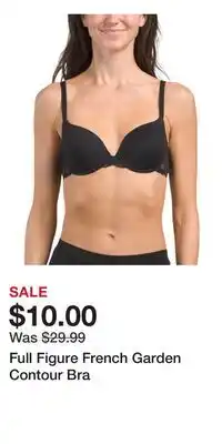 TJ Maxx Full Figure French Garden Contour Bra offer