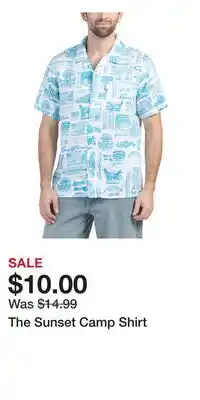 TJ Maxx The Sunset Camp Shirt offer