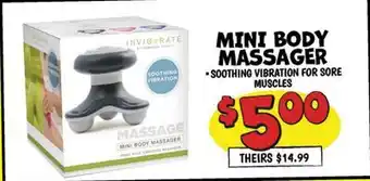 Ollie's MINI BODY MASSAGER offer