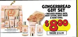 Ollie's GINGERBREAD GIFT SET offer