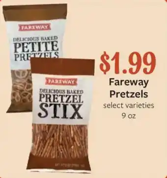 Fareway Fareway Pretzels offer