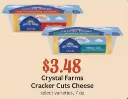 Fareway Crystal Farms Cracker Cuts Cheese offer