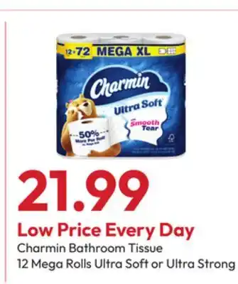 Stater Bros Charmin Bathroom Tissue offer