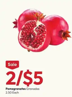 Stater Bros Pomegranates offer