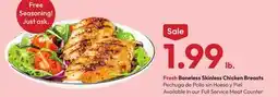 Stater Bros Boneless Skinless Chicken Breasts offer