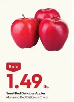 Stater Bros Small Red Delicious Apples offer