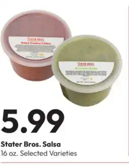 Stater Bros Stater Bros. Salsa offer