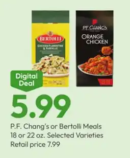 Stater Bros P.F. Chang's or Bertolli Meals offer