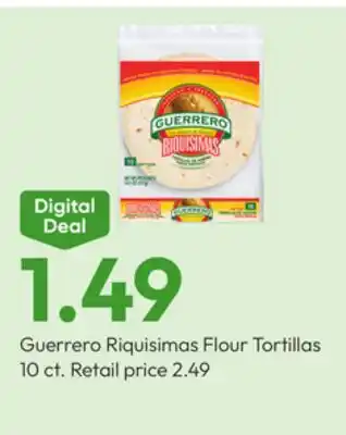 Stater Bros Guerrero Riquisimas Flour Tortillas offer