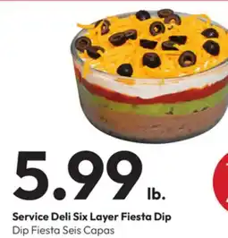 Stater Bros Service Deli Six Layer Fiesta Dip offer