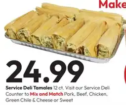 Stater Bros Service Deli Tamales offer