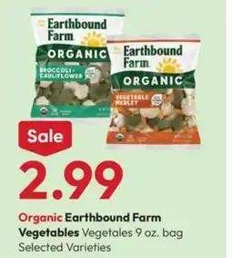 Stater Bros Earthbound Farm Vegetables offer