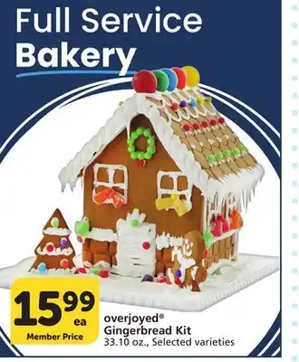 Vons overjoyed Gingerbread Kit offer