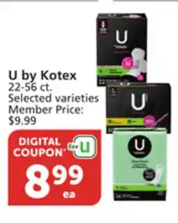 Vons U by Kotex offer