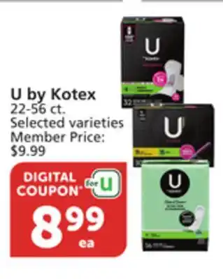 Vons U by Kotex offer