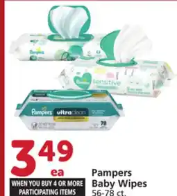 Vons Pampers Baby Wipes offer