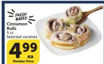 Vons Cinnamon Rolls offer