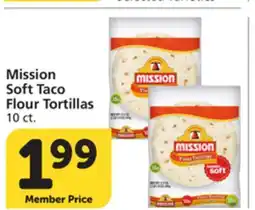 Vons Mission Soft Taco Flour Tortillas offer