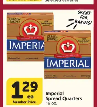 Vons Imperial Spread Quarters offer
